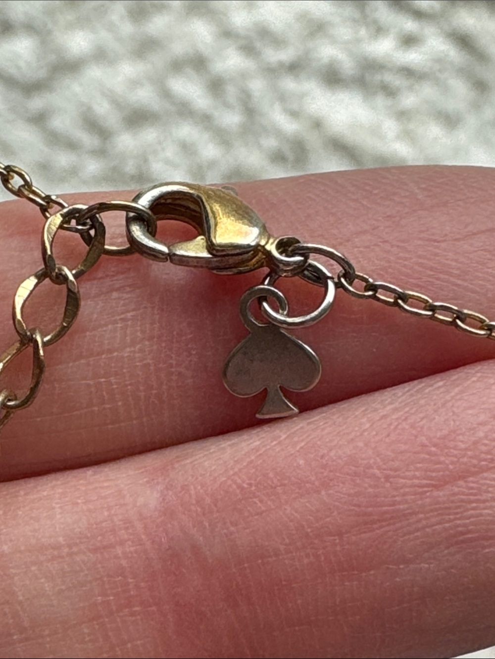 Kate Spade T Letter Necklace - Picture 3 of 3